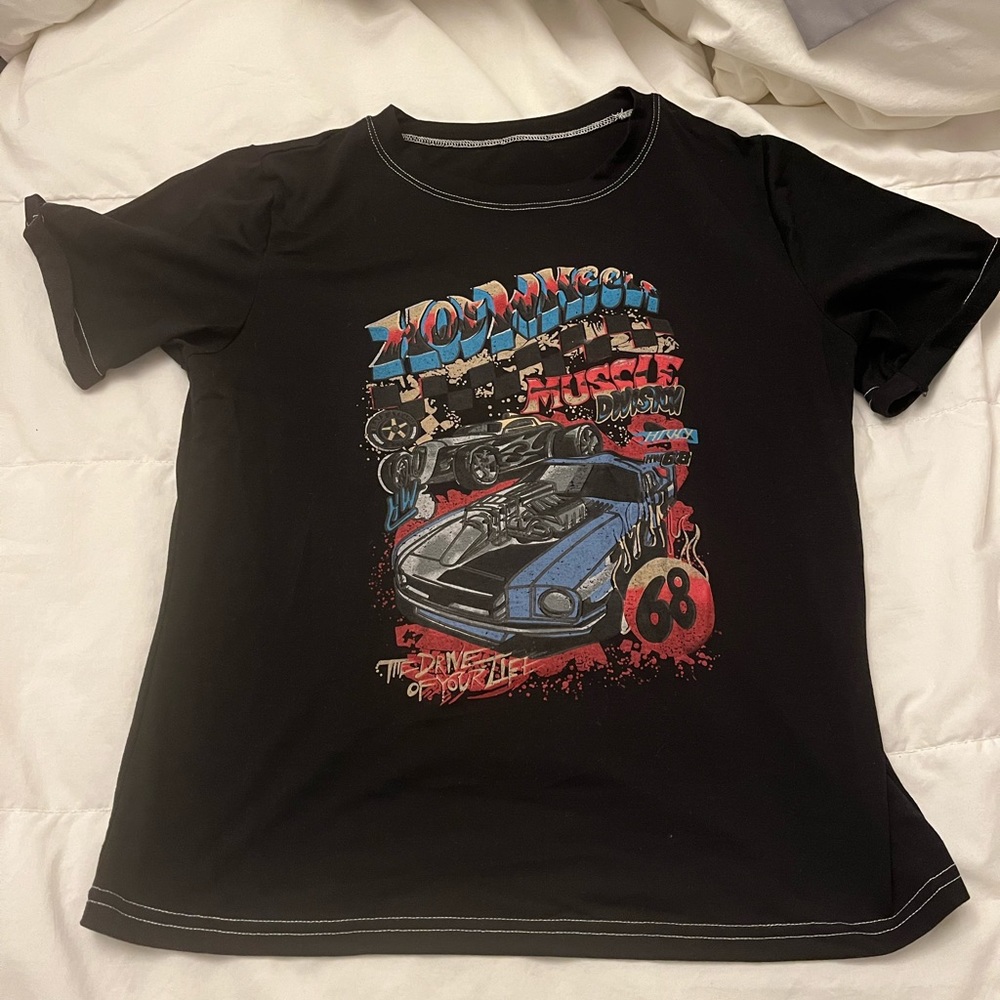 SHEIN hot weels shirt
